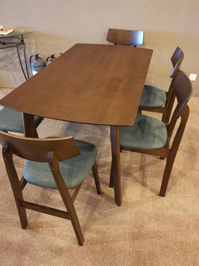 Dining Set Meja Makan  6 Seater Murah Meja Makan Dining Chair